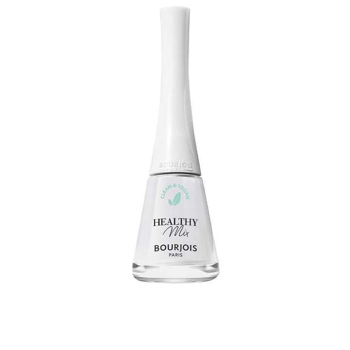 Bottle of wine-coloured nail polish, 9 ml, glossy finish, recycled-cap