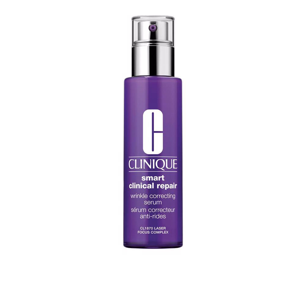 30 ml clear glass bottle with dropper, peptide and retinoid wrinkle serum