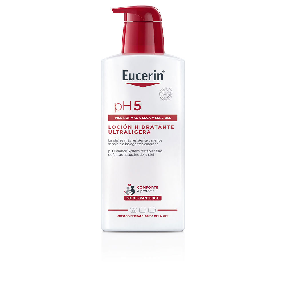 400 ml lightweight pH5 body lotion bottle for Unisex sensitive skin