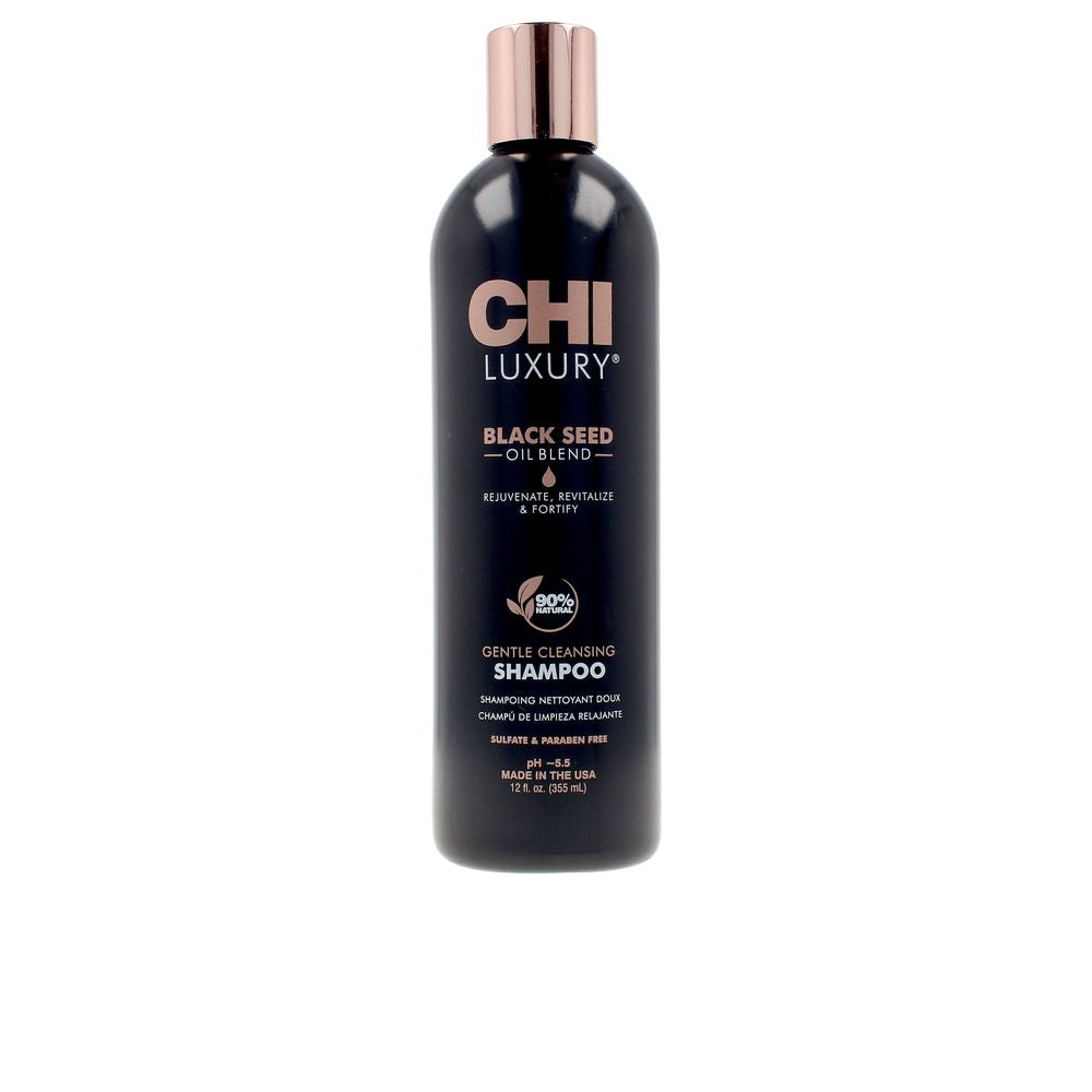 355 ml bottle of Nigella and Silk Repair Shampoo for Unisex use