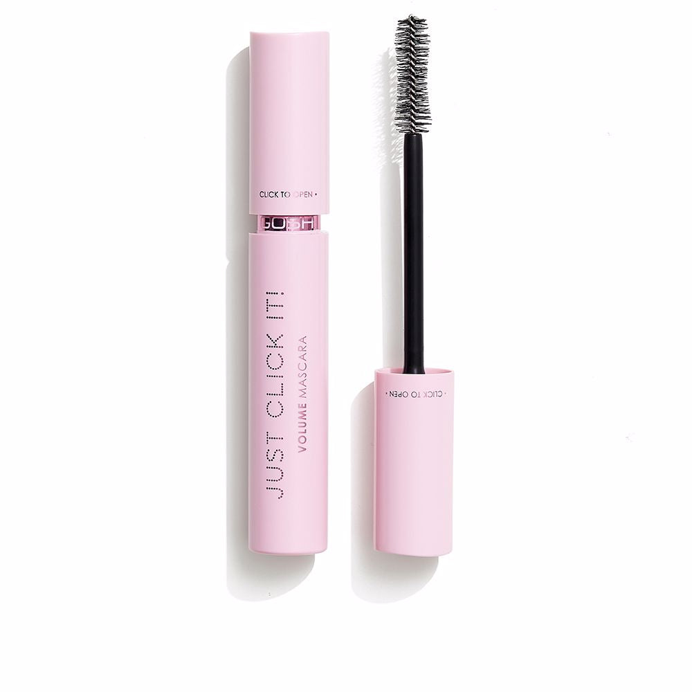 Black click-activated volume mascara with wavy fibre brush, 10 ml, Unisex