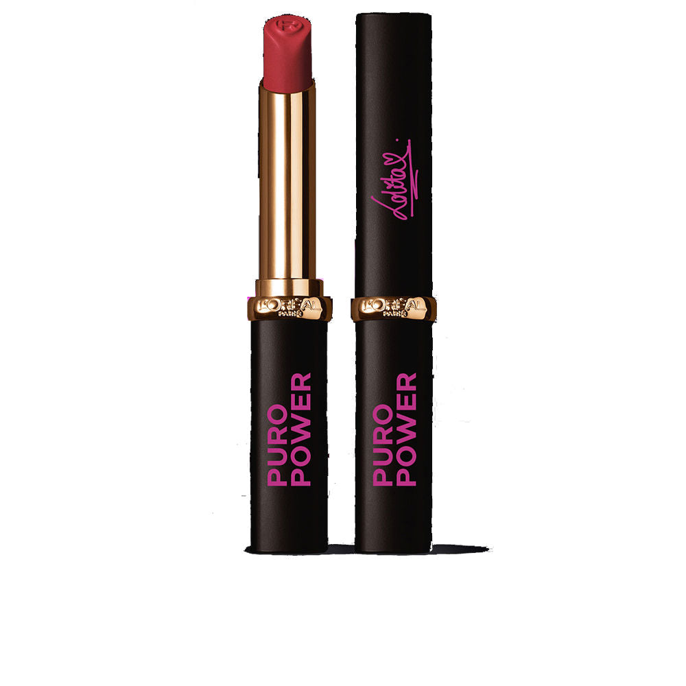 Matte nude lipstick bullet, rounded tip, creamy matte finish, one stick, 640 shade