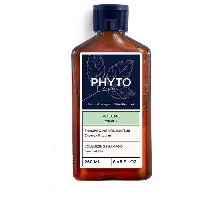 250 ml unisex volumising shampoo bottle with water lily and mallow extracts