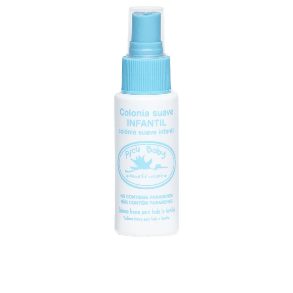 500 ml clear spray bottle of gentle citrus baby cologne, unisex