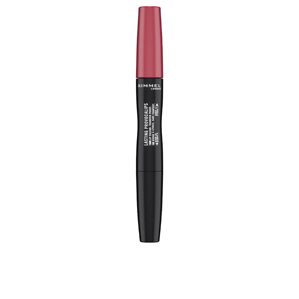Satin orange liquid lipstick, doe-foot applicator, 2.3 ml tube
