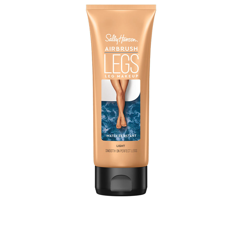 125 ml bottle of lightweight airbrush leg self-tanning lotion, fairest shade, satin finish
