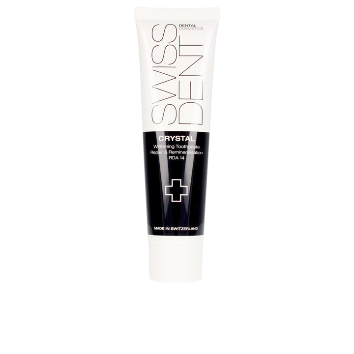 100 ml tube of Crystal Repair &amp; Whitening Toothcream, fluoride‑free, enamel repair