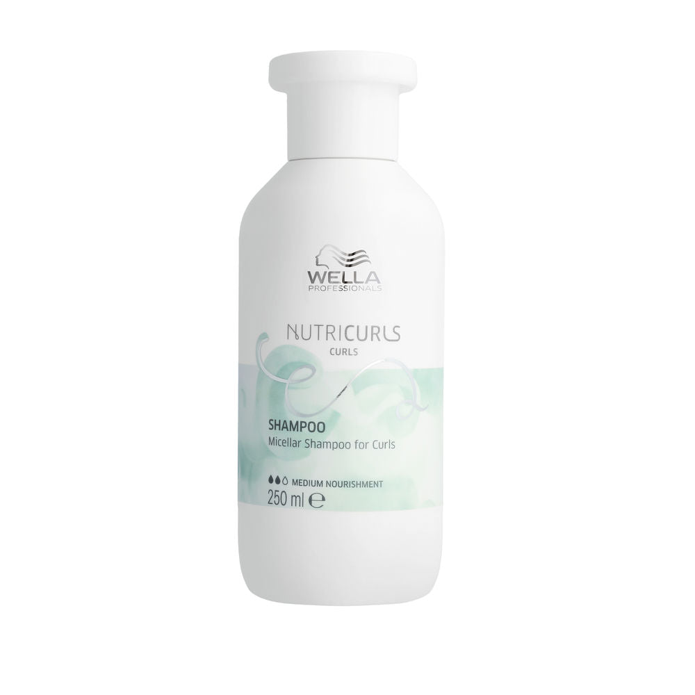 250 ml shampoo bottle for Unisex curly hair, nourishing and concentrated formula
