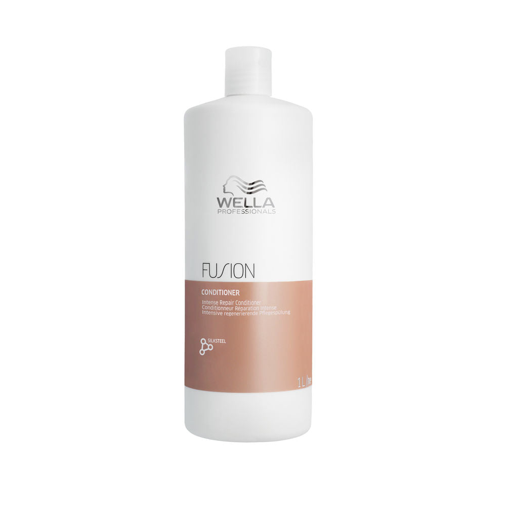 Large 1,000 ml tube of repair conditioner with silk amino acids for damaged Unisex hair